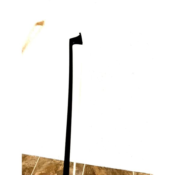 Violin Bow Black Carbon Fiber Real Horsehair Ebony Frog leather Grip - Picture 7 of 10